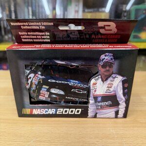 2000 Dale Earnhardt 3 The Intimidator ~ 2 Deck Playing Cards Limited Edition Tin